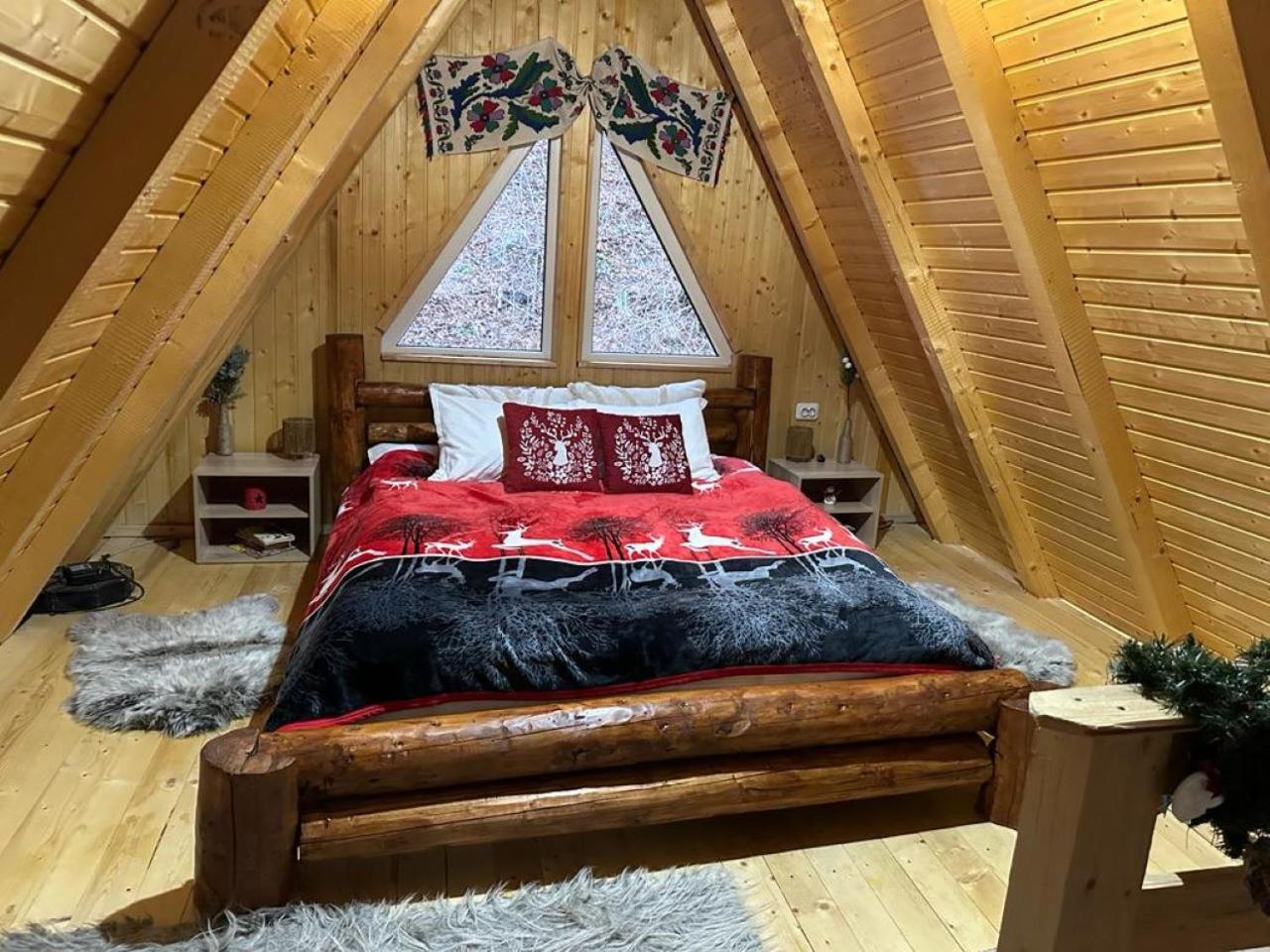 Villa Cabanutze Satic à Rucăr Extérieur photo